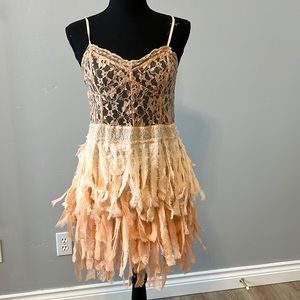 Free people sheer top dress